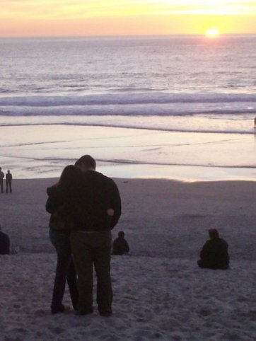 My favorite picture from 2008, Carmel, beach, friends, Alex. Some things don't change so much.